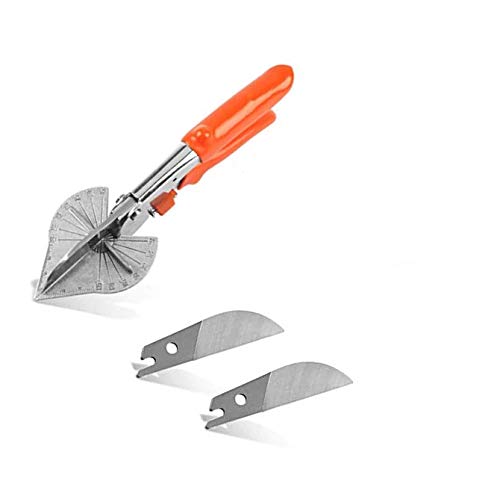 Multi Angle Miter Shear Cutter Hand Tools Blade for Universal Multi Angle Miter Shear Cutter Replacement(2PCs)