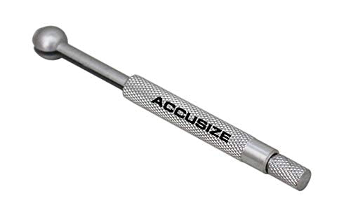Accusize Industrial Tools 4 Pc Small Hole Gauge Set, Ball Type, inch/mm, 1/8 to 1/5, 1/5 to 3/10, 3/10 to 2/5, 2/5 to 1/2, 3604-5001