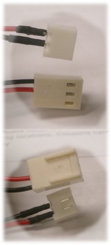 2 pin to 3 pin Fan Adapter Cable