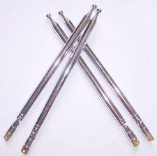 Tecsun PL Seies Radio Stainless Steel Replacement Telescopic Antenna for Tecsun PL880,PL660,PL390,PL398,PL398BT, Radios