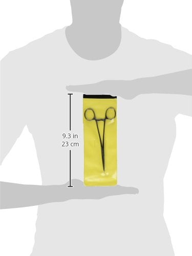 Mars Professional Hairpuller and Hemostat, Surgical Grade Stainless Steel and Locking Mechanism 6.25" Length