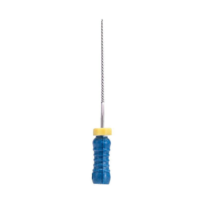 Easyinsmile Dental Endo Hand Use K-Files 25MM Endodontic Stainless Steel Files (15-40#) 15-40#