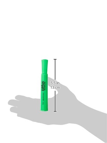 School Smart 1354269 Tank Style Highlighter, Chisel Tip, Green (Pack of 12)