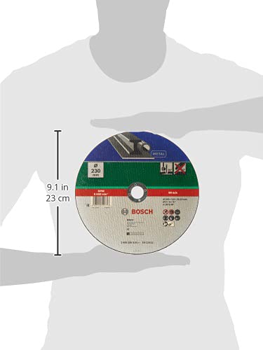 Bosch DIY metal cutting disc (for angle grinder, Ø 230 mm, straight, A 30 S BF)