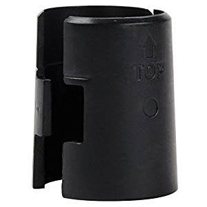 JSP Manufacturing 1" Diameter Post Wire Shelf Clips Shelving Split Sleeves Lock Metal Rack Locking Plastic Pick A Pack Wholesale Bulk 8 Pairs (16 Pack) 16
