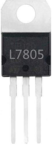 BOJACK IC L7805CV Voltage Regulator Output 5 V 1.5 A Integrated Circuits L7805 Linear Positive Voltage Regulators TO-220(Pack of 25 pcs)