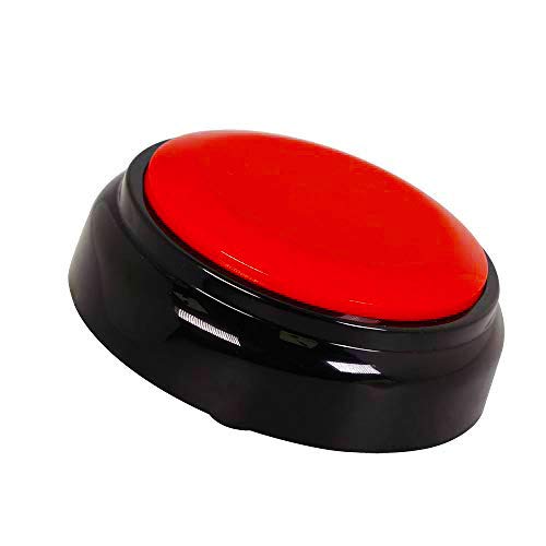 Neutral Voice Recording Button Easy Button Record 30 Seconds Talking Message Funny Office Gift Battery Powered Recordable Sound Buttons
