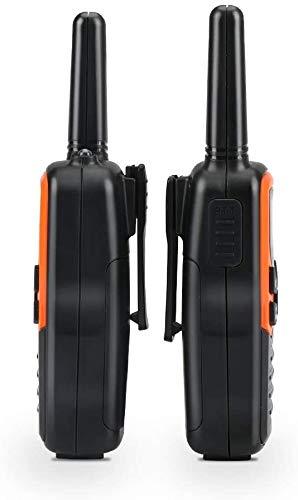 Walkie Talkies,MOICO Walkie Talkies for Adults,Walkie Talkies Long Range with 22 Channels FRS VOX LCD Display with LED Flashlight for Biking Hiking Camping(Orange) Orange