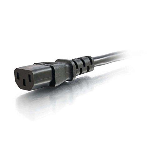 C2G Power Cord, Hospital Grade Coil, Ideal for Medical Carts and Mobile Devices, 18 AWG, Black, 6 Feet (1.82 Meters), Cables to Go 48065 Hospital Grade Coil 18AWG
