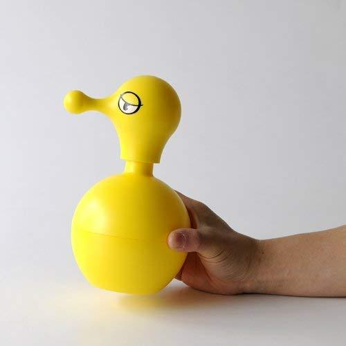 Alessi | Mr. Cold AMGI01 Y - Design Refillable Liquid Soap Dispenser in Thermoplastic Resin, Yellow