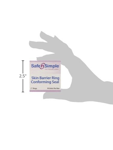 Safe n' Simple Conforming Adhesive Seals, 2 Inch (Pack of 10)