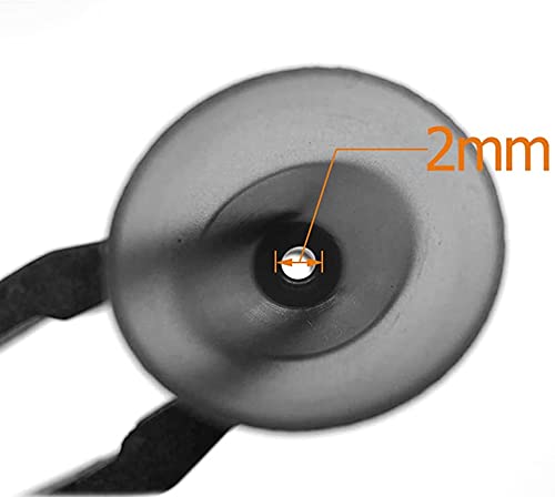 Hearing Aid Ear Domes Cleaning Tools Hearing Aid Close Domes for Resound Sure Fit Style RIC RITE and Open Fit BTE Hearing Amplifier with Brush Cleaner（M Size 8PCS) M