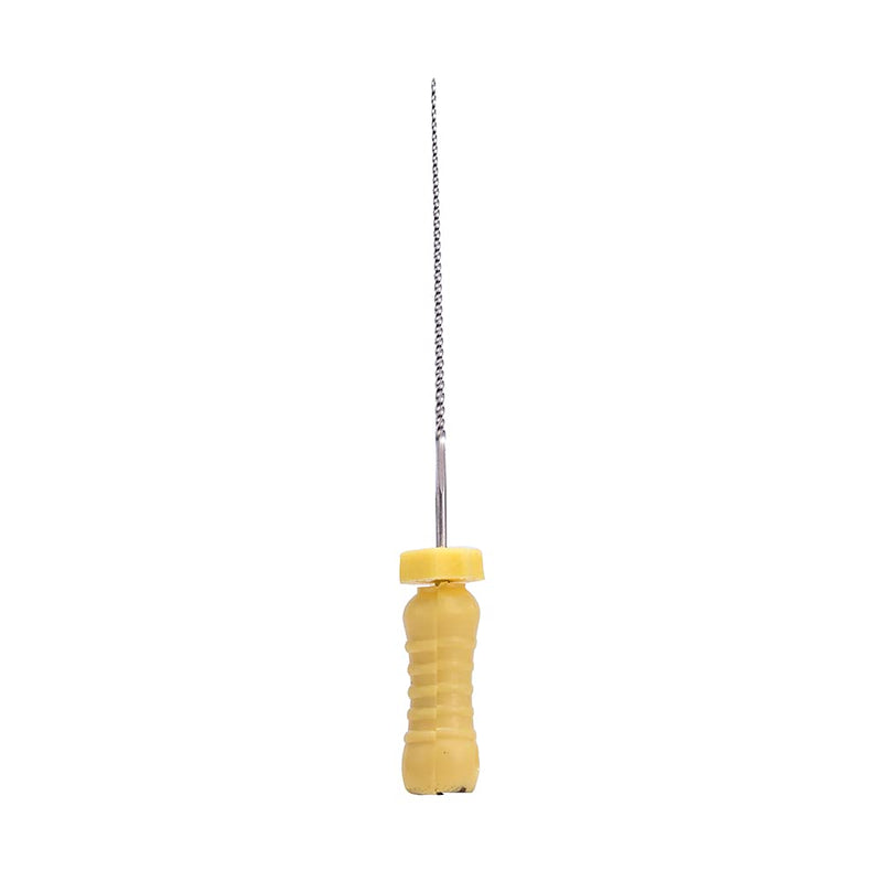 Easyinsmile Dental Endo Hand Use K-Files 25MM Endodontic Stainless Steel Files (15-40#) 15-40#