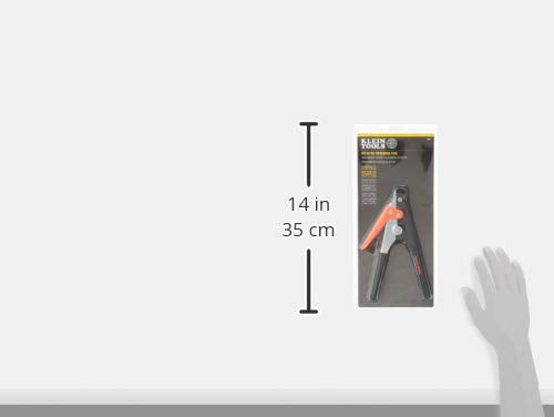 Klein Tools 86570 Tie Tensioning Tool, for Ties Rated at 120 to 250-Pound, Supplies up to 65-Pound of Tension, Handle Grips for Comfort