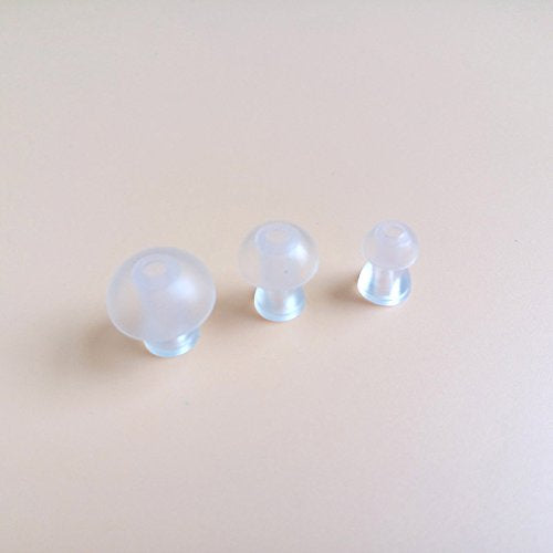 （6pcs/lot）Hearing Aid Ear Tips Silicone Earplug Domes for BTE,ITE and Pocket Hearing Aids Ear Bud Replacements (Small φ8mm) Small (Pack of 6)