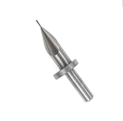 Ball Tip Probe Insert for Height Gauges 1mm Ruby Ball Tips 6mm Diameter Shank 55mm Long (1mm Diameter Ball) 1mm Diameter Ball