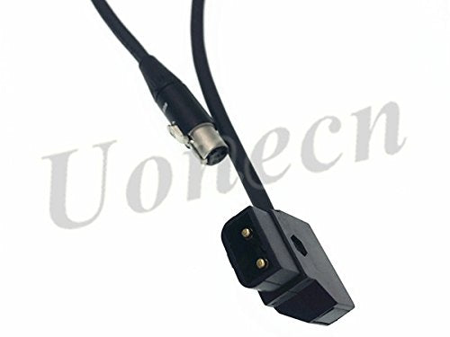 D-Tap to Mini XLR 4 pin Female Power Cable for TV Logic Monitor VFM-056W/058W