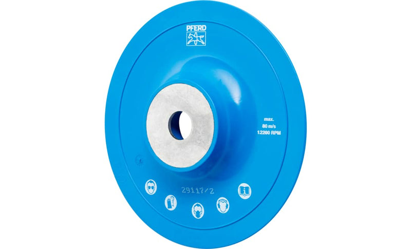 PFERD support plate with clamping nut | Ø125mm GT M14 | 44890040 – for angle grinder 125 Universal // A