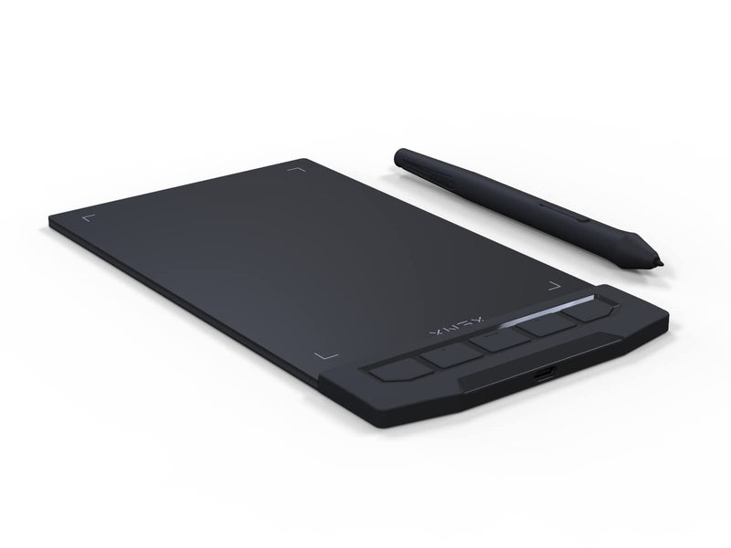 XENX X1-640 Ultra-thin Graphic Drawing Tablet 6x4 inch with 8192 Pressure Levels Battery-Free Pen for Digital Art, Design, E-learning/Online Classes, OSU Gaming, Compatible with Windows, Mac & Android