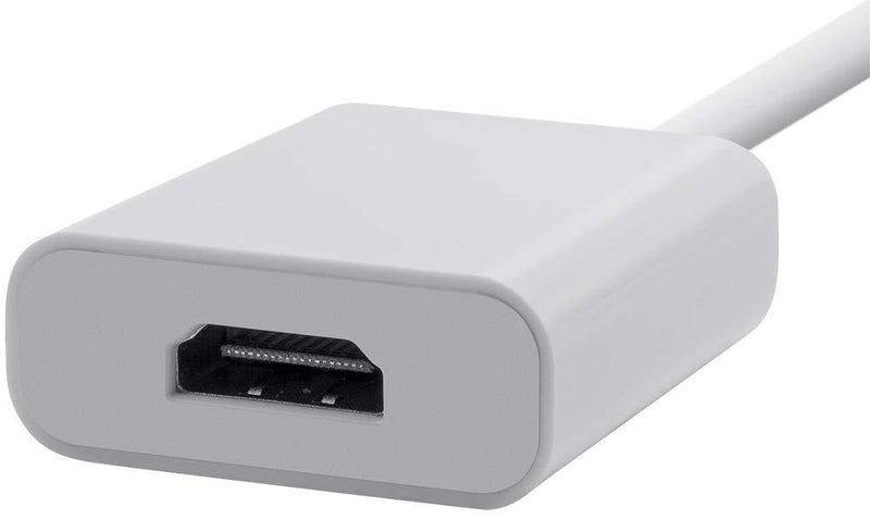 Monoprice USB-C to HDMI Adapter - White, Supports Up To 10Gbps Data Rate & USB 3.1 SuperSpeed - Select Series