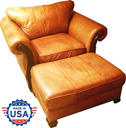 Skidmore's Restoration Cream | Genuine Leather and Wood Restorer, Softener, and Conditioner | 100% Natural Non-Toxic Formula | Kit Will Restore and Repair Dry Leather and Wood Products in The Home 1 Pint