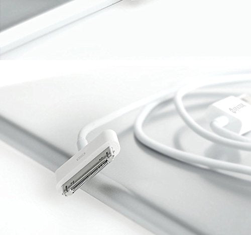 iPhone 4s Cable, Spater 30-Pin USB Sync and Charging Data Cable for iPhone 4/4S/3G/3GS, iPad 1/2/3, and iPod (5'/1.5 Meter) - Pack of 2 5-FEET