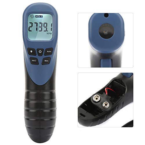 TL900 Tachometer Counter Non-Contact Digital Tachometer Tachometer Tester Record for Hand Vehicles (Battery Not Included)