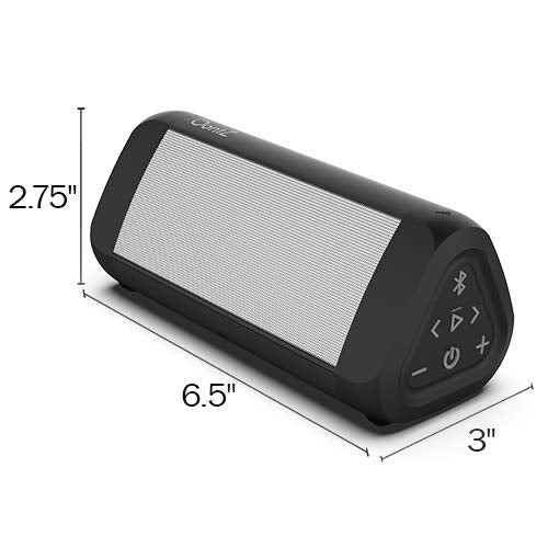 OontZ Angle 3 Ultra (4th Gen) Waterproof 5.0 Bluetooth Speaker, 14 Watts, Hi-Quality Sound & Bass, 100 Ft Wireless Range, Play 2, 3 or More Speakers Together, OontZ App, Bluetooth Speakers (White) White