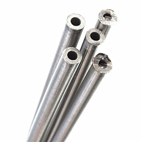 EsportsMJJ 4mm X 3mm 304 Stainless Steel Pipes Length 250mm Stainless Steel Pipe