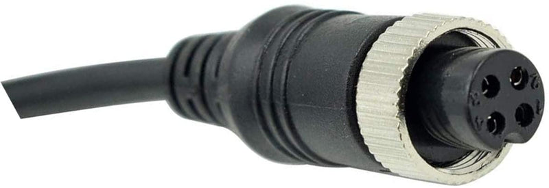 Car Video 4Pin Aviation Extension Cable for CCTV Rearview Camera Car Truck Trailer Camper Bus Motorhome Vehicle Backup Monitor Waterproof Shockproof System 10FT/3M