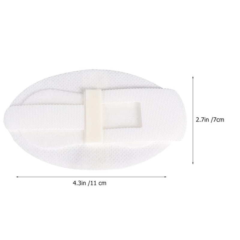 EXCEART 10pcs Catheter Stabilization Device Legband Holder Sticker Catheter Tube Holder Perspiration Holes Legband Holder Urine Bag Holder Care