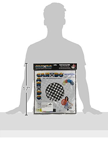 Cando - 10-0875 Web Hand Therapy Device, Latex-Free, 14" Diameter, Black: X-Heavy