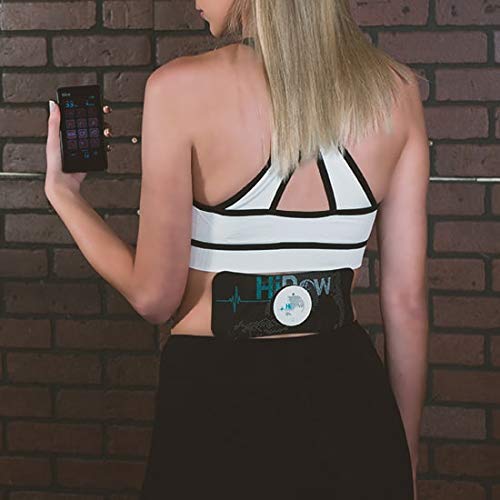 HiDow Electrode Gel Pads for Lower Back/Shoulder 3.5 mm TENS Unit STEM and EMS Units