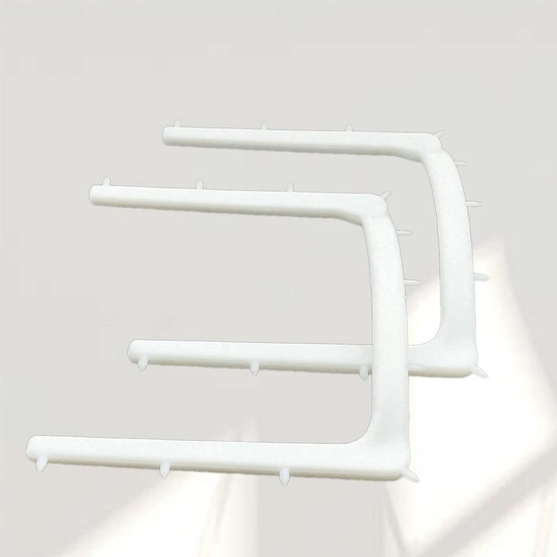 Healifty 10pcs Disposable Dental Rubber Dam Frame Holder Autoclavable Rubber Barrier Bracket Distracter Lab Instrument