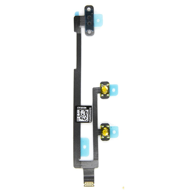 MMOBIEL Power Button Volume Flex Cable Compatible with iPad 7 2019 / iPad 8 2020 - Power On/Off Button Replacement - Incl. Mute Switch, Microphone and Screwdrivers