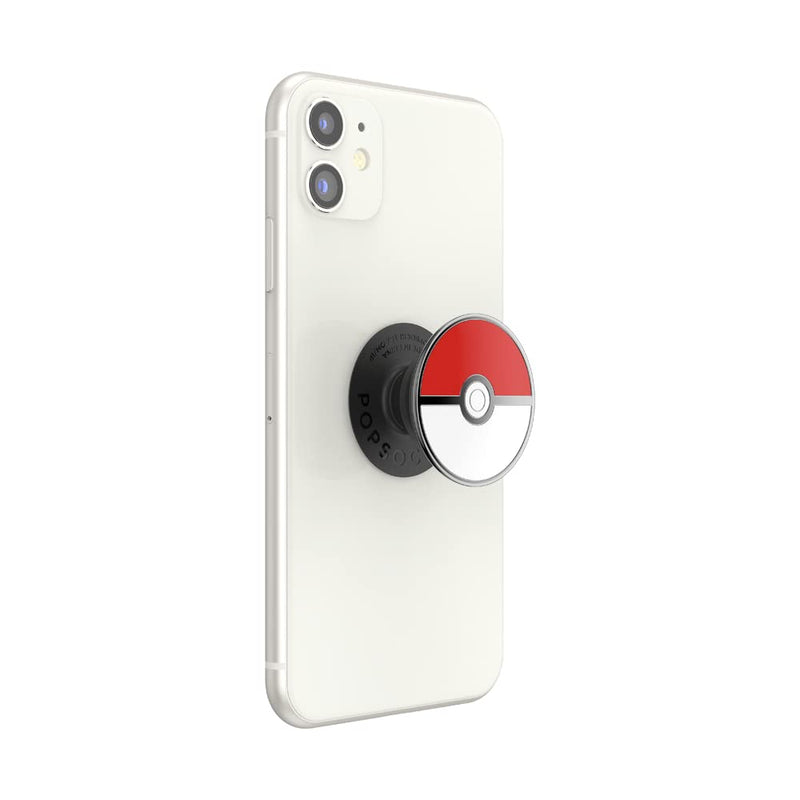 PopSockets: Phone Grip with Expanding Kickstand, Pop Socket for Phone - Enamel Pokeball