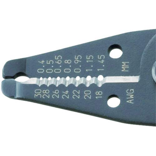 precision wire strippers for thin gauge wire, professional grade, super sharp carbon steel jaws. Made in Japan. ENGINEER pa-06