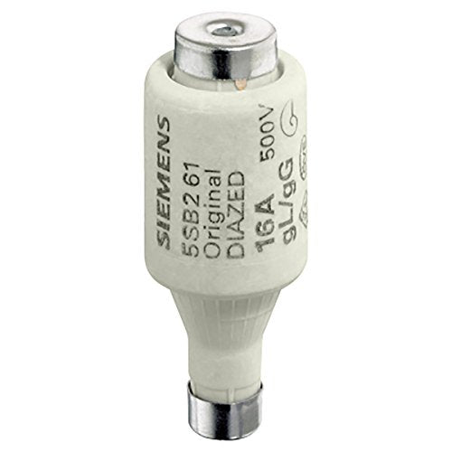 SIEMENS - x5 pieces DIAZED fuse link 500V 20A