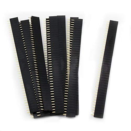 OCR 20PCS 2.54mm Breakaway PCB Board 40Pin Male and Female Header Connector for Arduino Shield Male and Female Header --20PCS