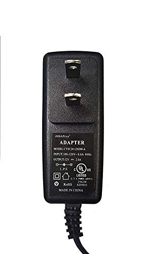 iMBAPrice CCTV Power Adapter - DC 12V 2A, 5.5mm - 2.1mm (UL Approved) Surveillance Security Cameras Power Supply