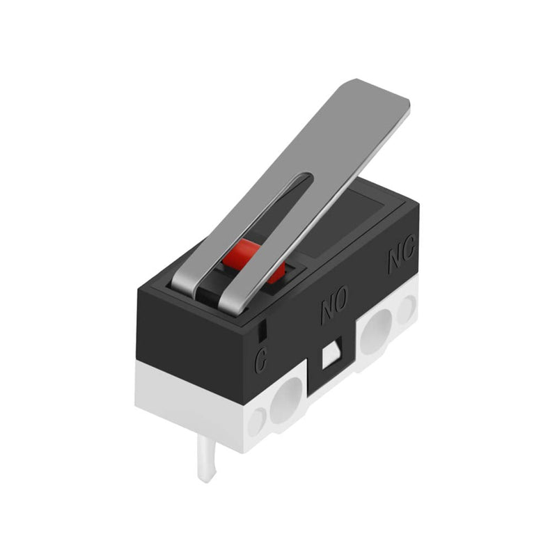 CYT1073 AC 2A 125V 3Pin SPDT Limit Micro Switch Long Hinge Lever for Arduino (Pack of 30) by MUZHI
