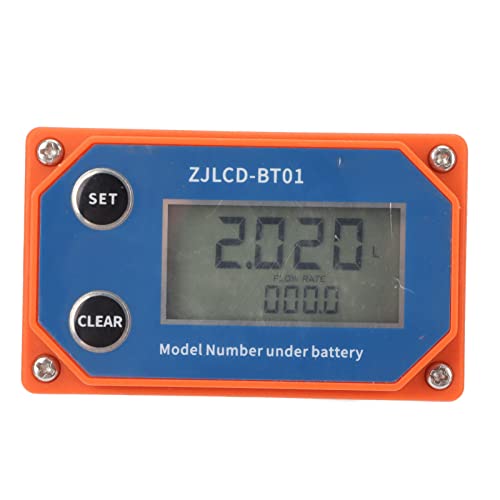 Wnesy Water Flow Meter Multi Water Flow Meter Acid Resistance Large Measuring Range for Farmland Irrigation