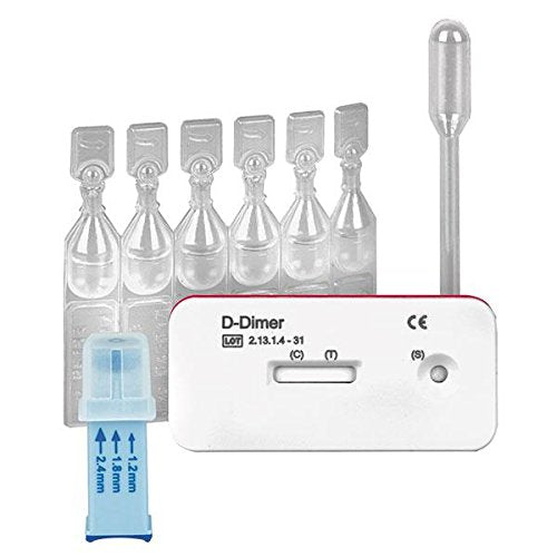 CLEARTEST 6690862 rapid test, D-Dimer (pack of 10)