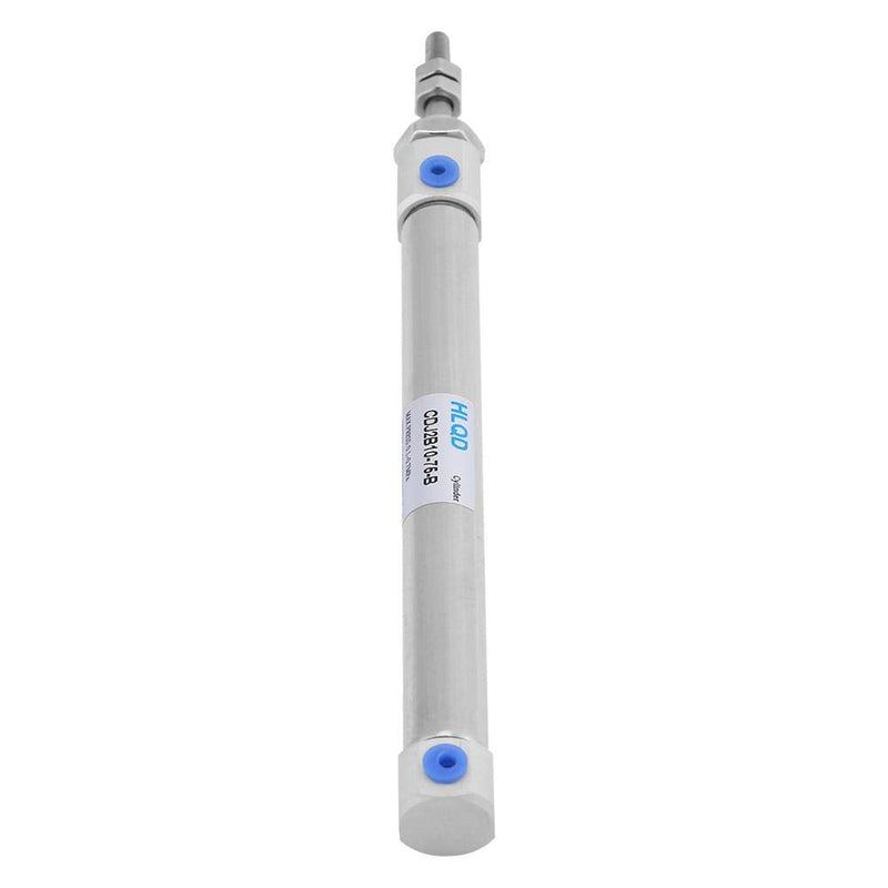 Mini Pneumatic Cylinder, 75mm Stroke Single Rod Double Acting 0.1-0.7Mpa 10mm Bore Mini Pneumatic Air Cylinder