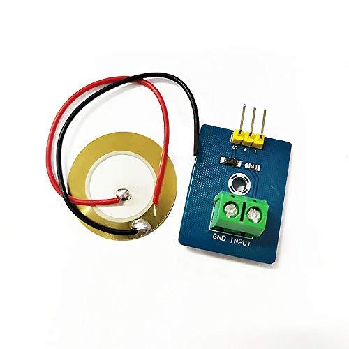 HiLetgo 5pcs Piezoelectric Sensor Analog Ceramic Vibration Sensor Module Piezoelectricity for Arduino DIY KIT