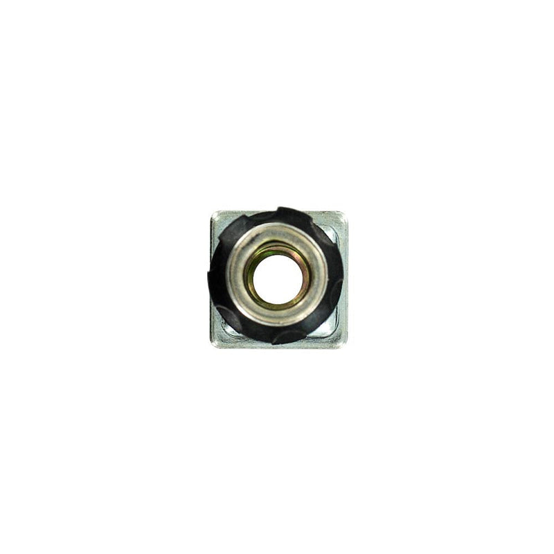 (Pack of 20) Outwater Square Double Star Metal Caster Insert with Thread DS71-245. Thread: 5/16-18, Outside Dimension of Tube: 3/4", Gauge of Tube: 16-18 Fits .75'' Tube