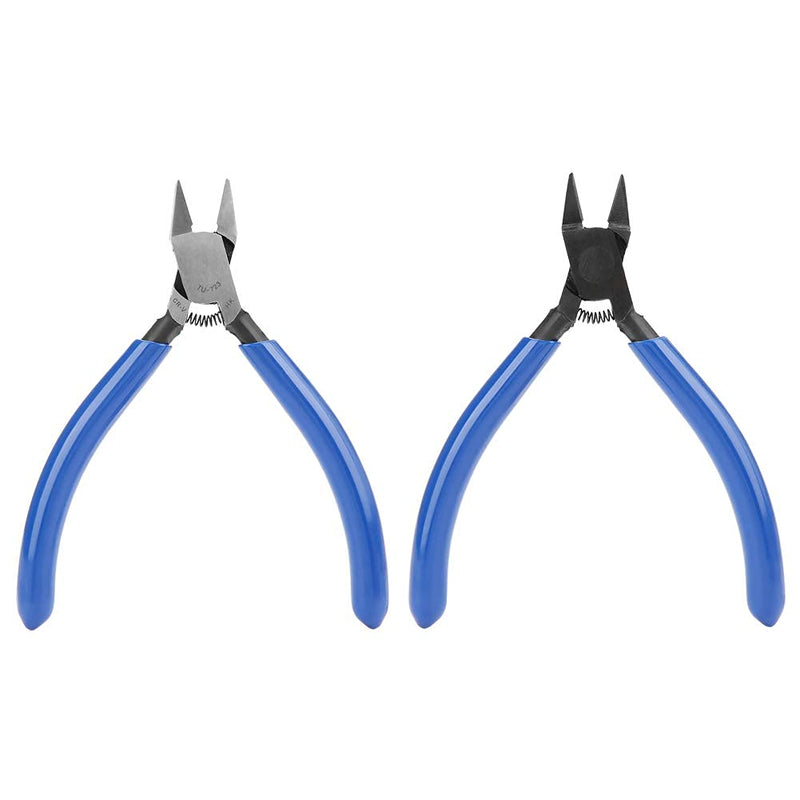 4" Mini Electrical Diagonal Pliers High Hardness Wire Cable Snips Flush Cutter Snips Cutting Nippers Tools for Home DIY Jewelry