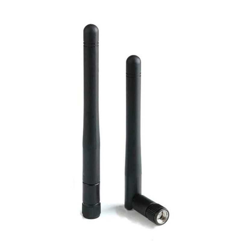 3dBi 2.4/5GHz WiFi Omnidirectional Bluetooth Wireless Antenna for Router Gateway Remote DTU Gate Opener Switch Trail Wildlife Game Hunting Camera Security Camera Thinkcentre Asrock DeskMini WiFi Kit