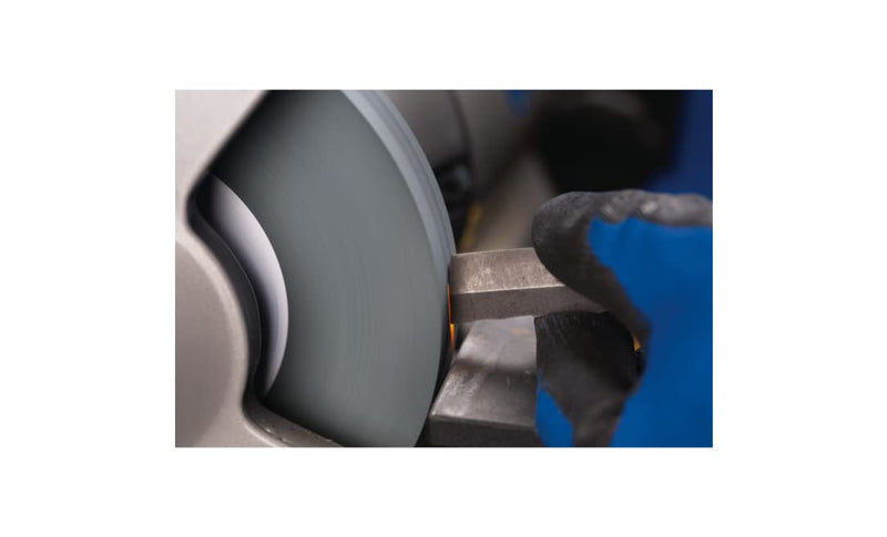 PFERD bench grinding wheel CARBIDE, 150x20x32mm, SiC 120, 39008425 - Soft, aggressive grinding wheel for hard materials, e.g. B. Carbide, with reducing sleeves (25/20/16mm) grain size 120