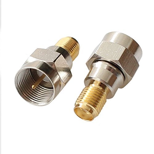 F Type To Sma Male Female Connector Adapter Coax Coxial Socket 2 Sets 6 pcs